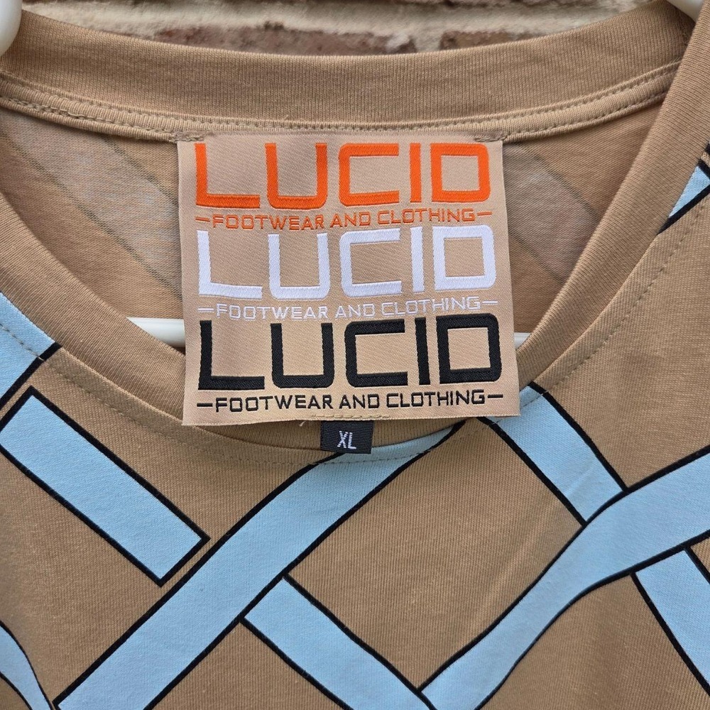 NWOT-LUCID Graphic Contemporary Top Streetwear Men XL